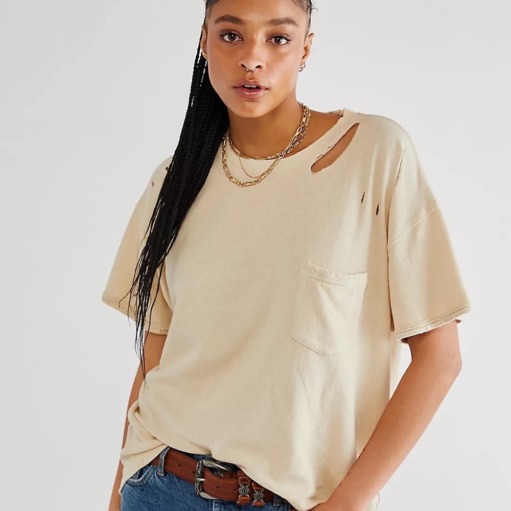 Free People Rubi Tee Size S